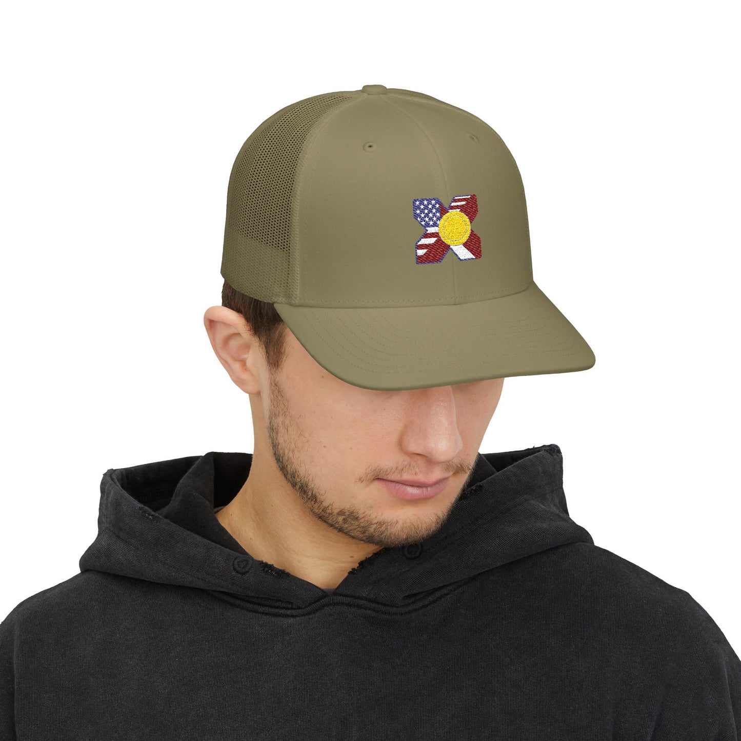 FLAmericans Embroidered Trucker