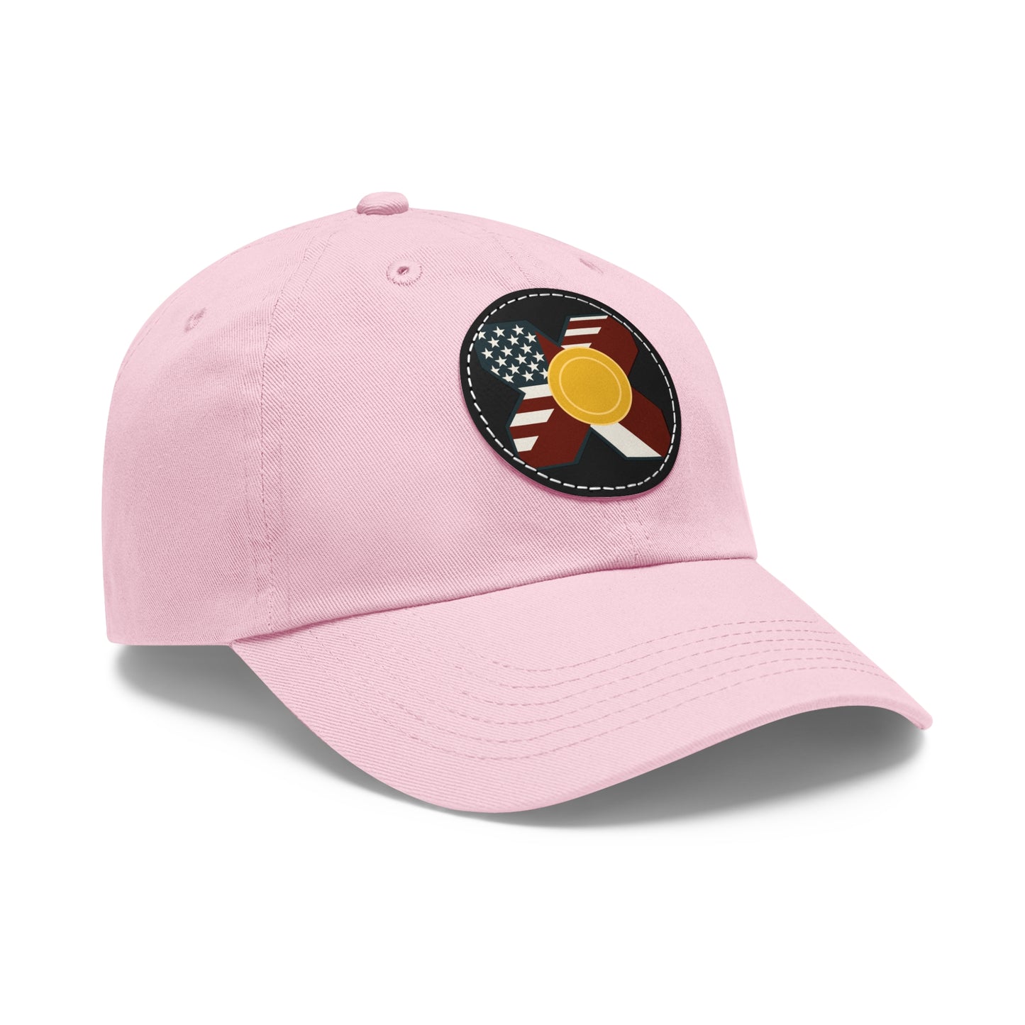 Leather Patch Strap Cap