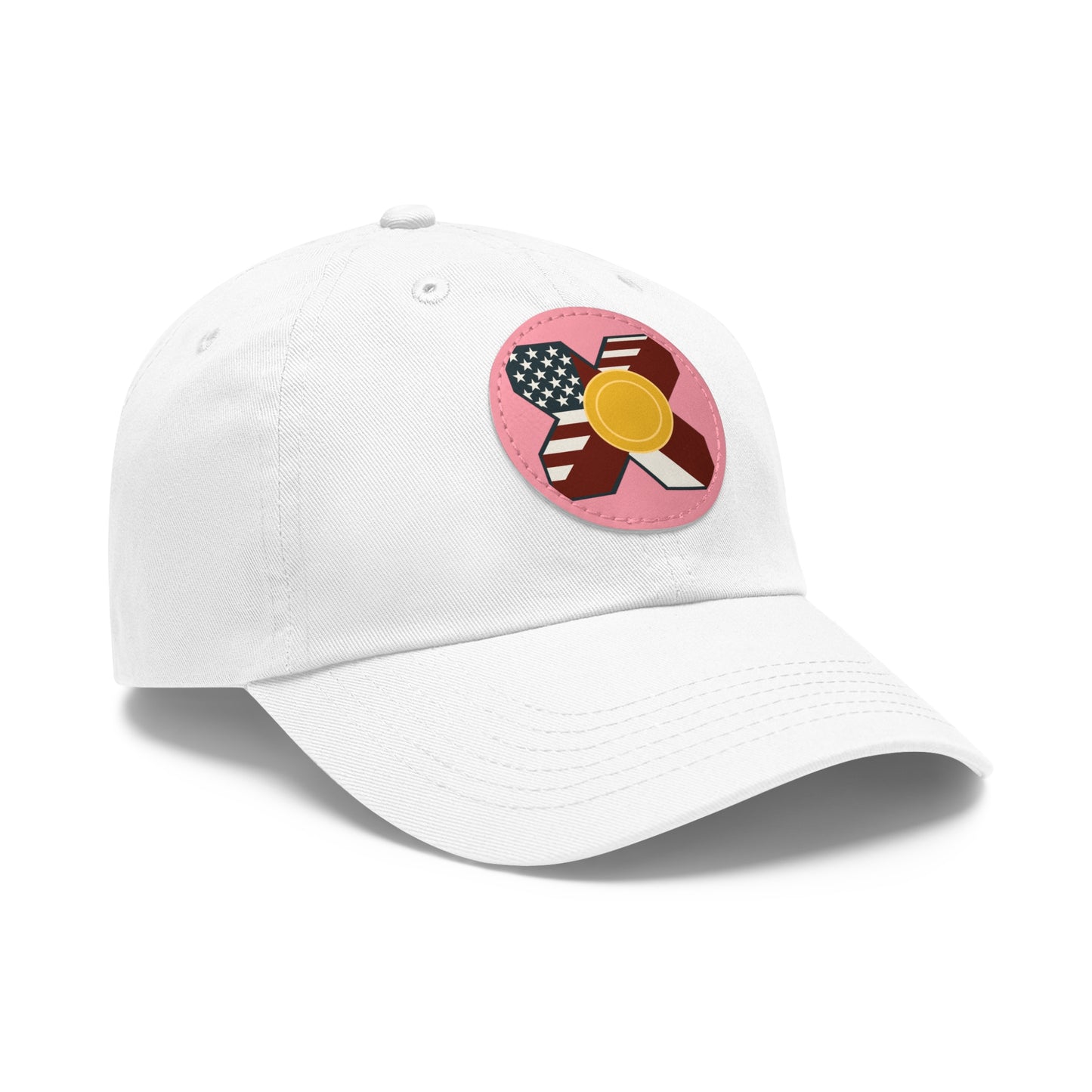 Leather Patch Strap Cap