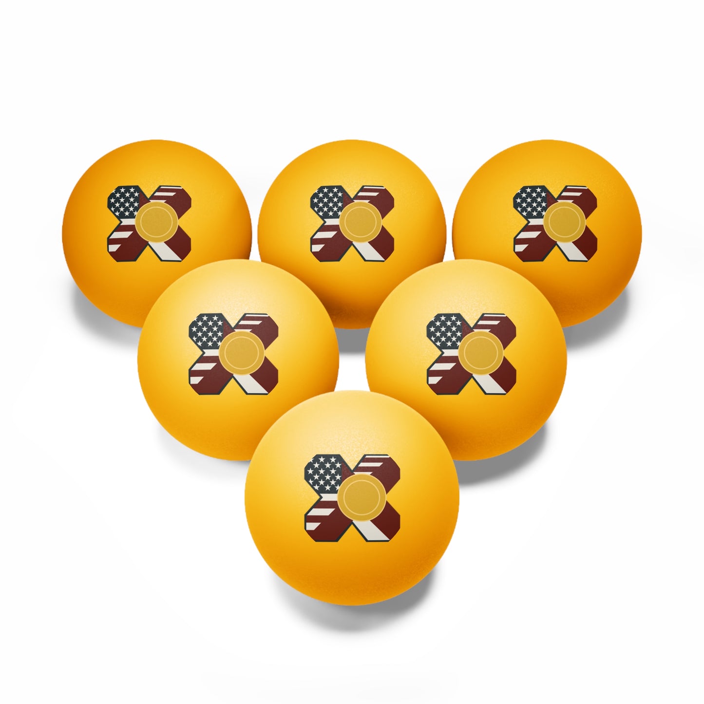 Pong Balls, 6 pcs