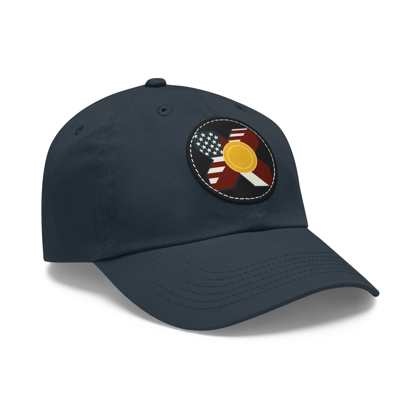 Leather Patch Strap Cap