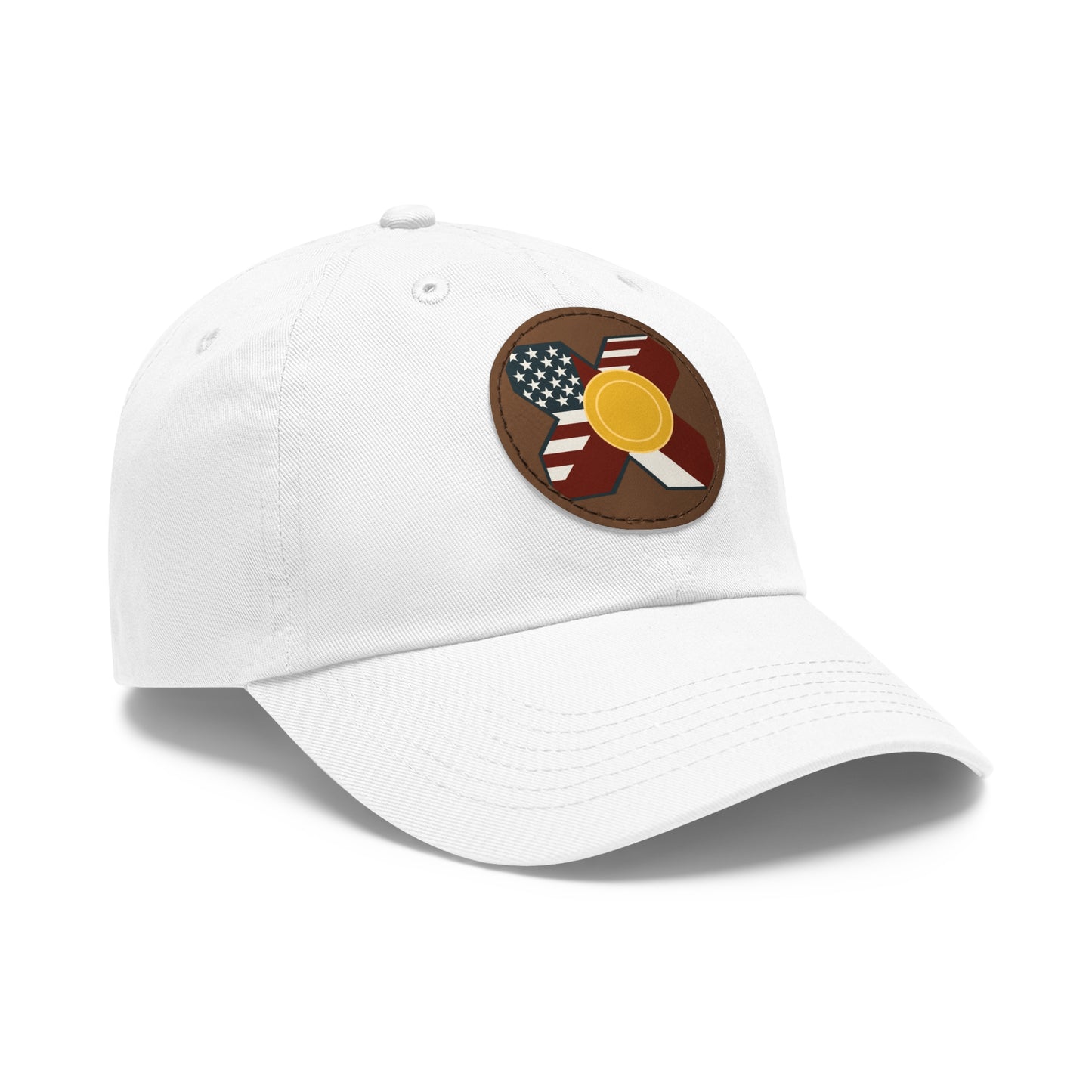 Leather Patch Strap Cap