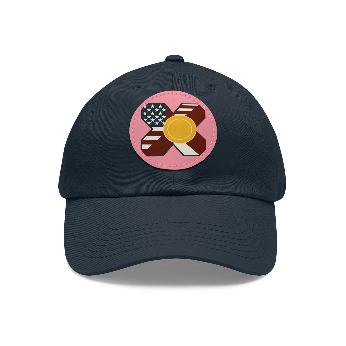 Leather Patch Strap Cap