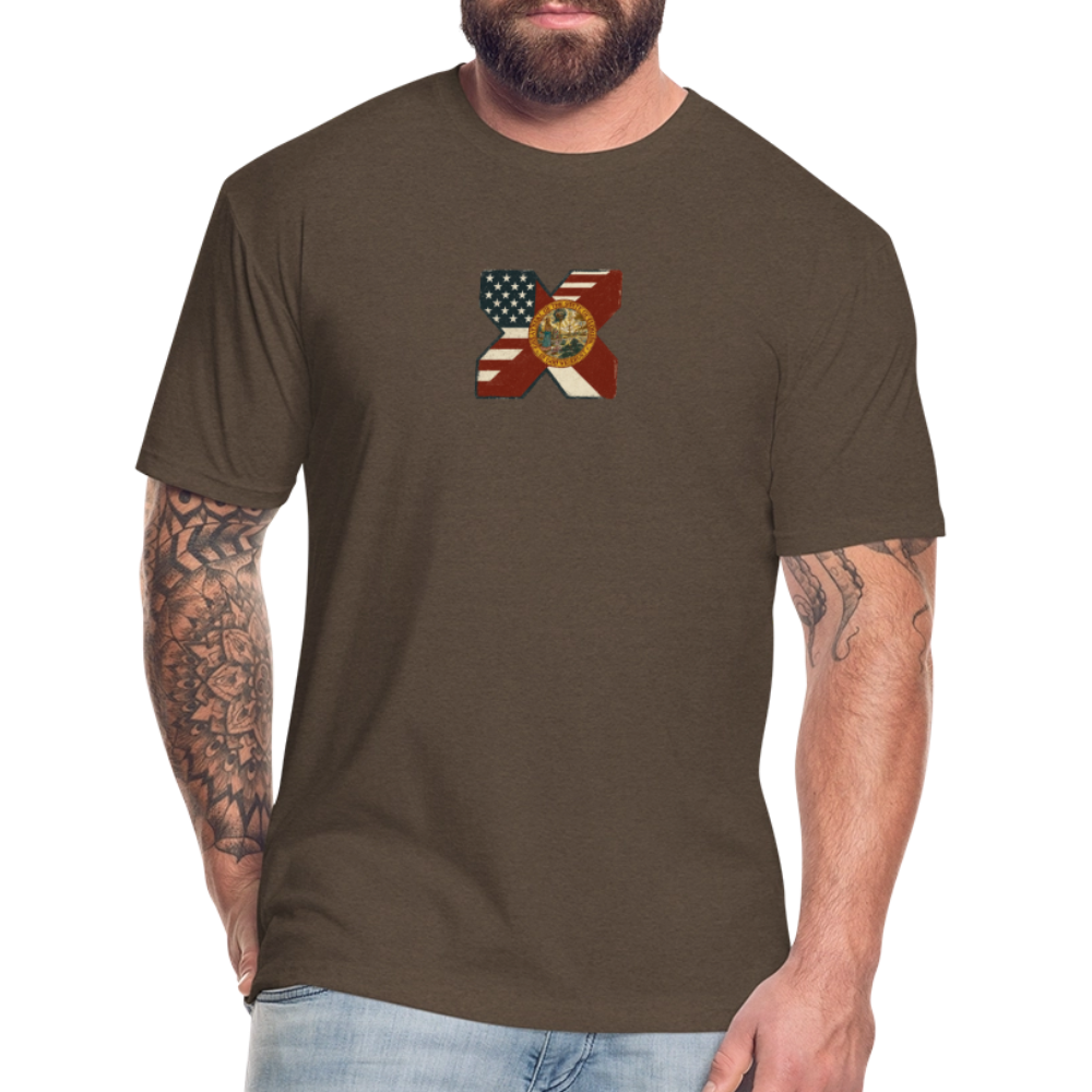 FLAmericans Premium Fitted - heather espresso
