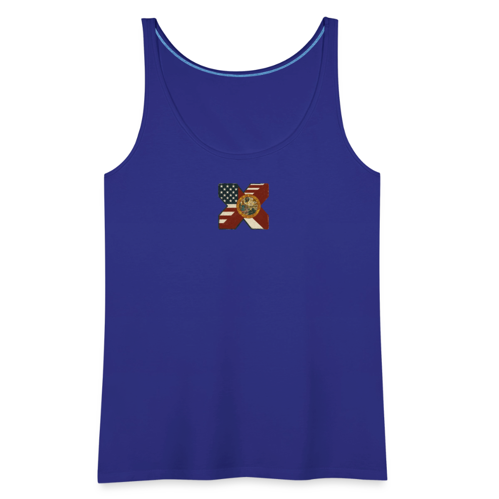 FLAmericans Women’s Premium Tank - royal blue