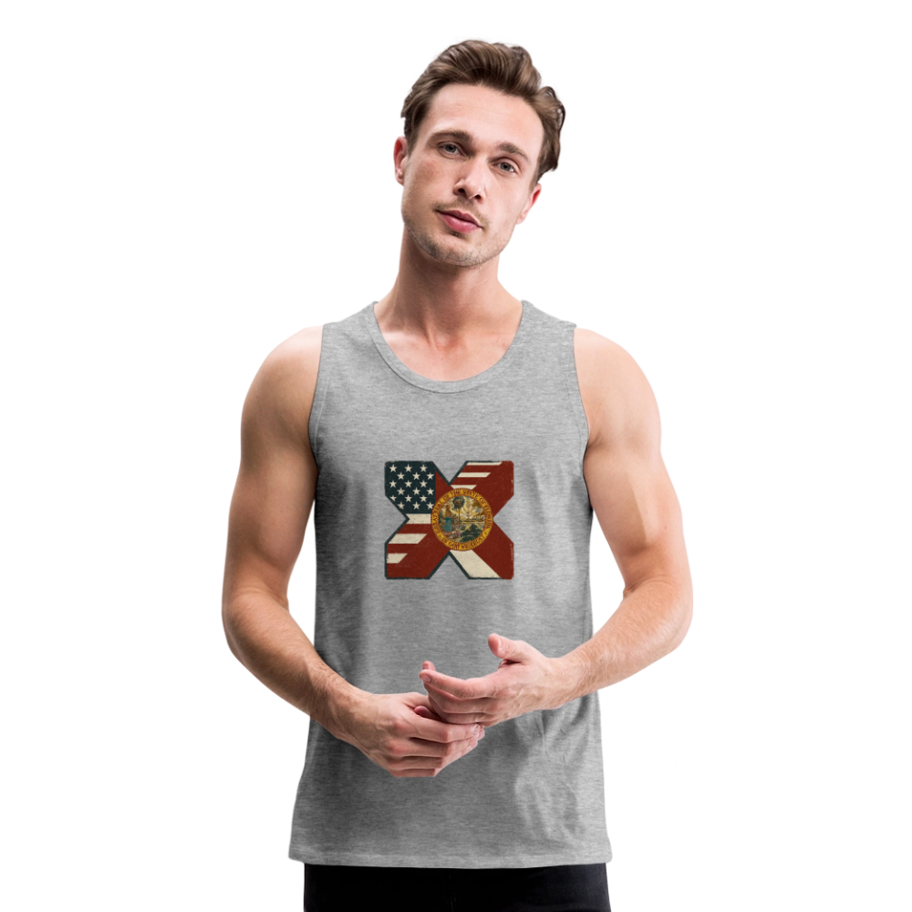 FLAmericans Men’s Premium Tank - heather gray