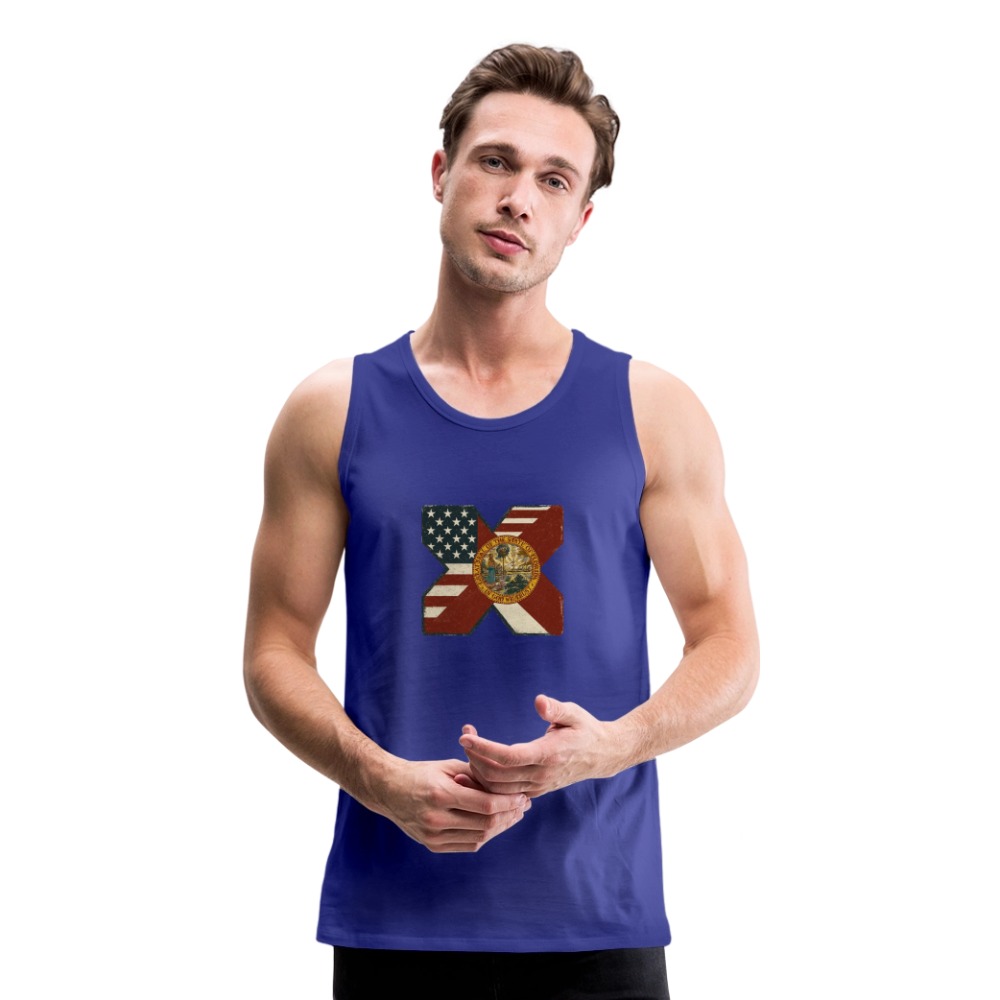 FLAmericans Men’s Premium Tank - royal blue