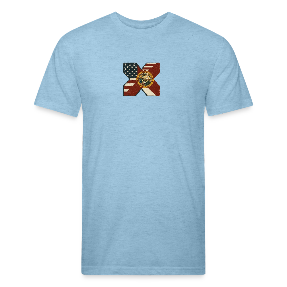 FLAmericans Premium Fitted - heather blue