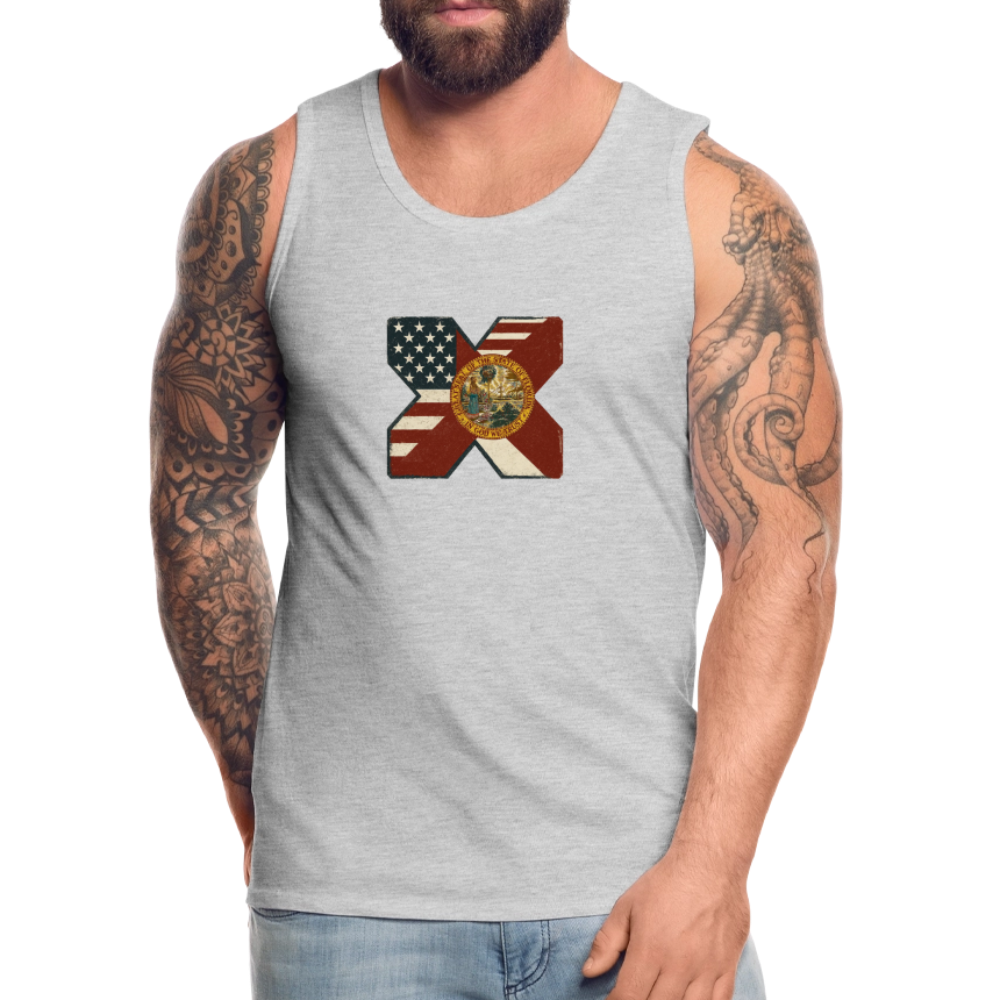 FLAmericans Men’s Premium Tank - heather gray