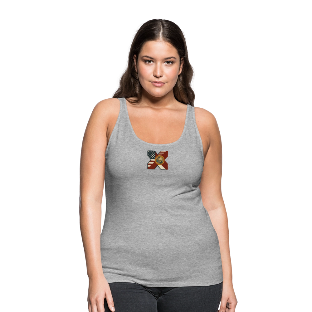 FLAmericans Women’s Premium Tank - heather gray