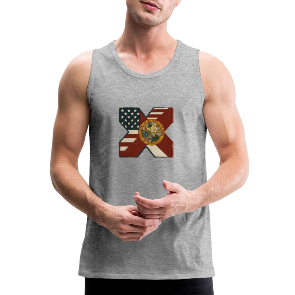 FLAmericans Men’s Premium Tank - heather gray