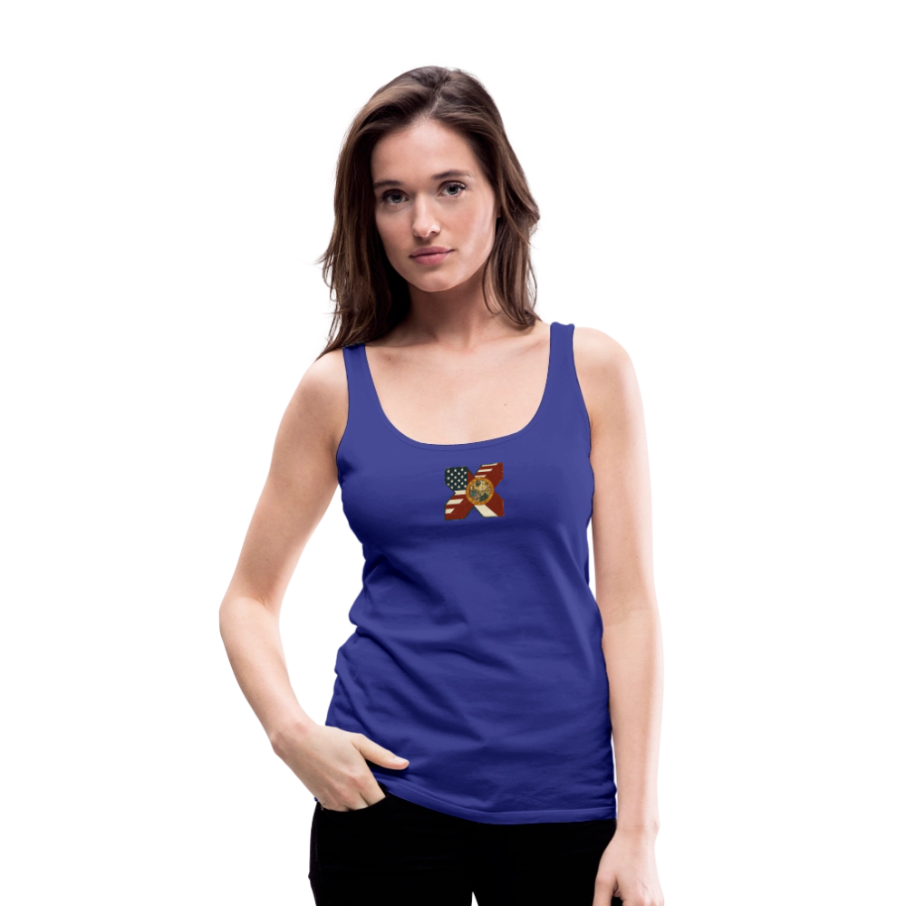 FLAmericans Women’s Premium Tank - royal blue