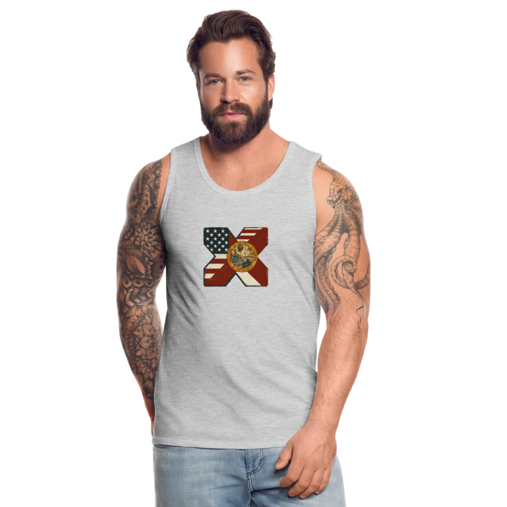 FLAmericans Men’s Premium Tank - heather gray