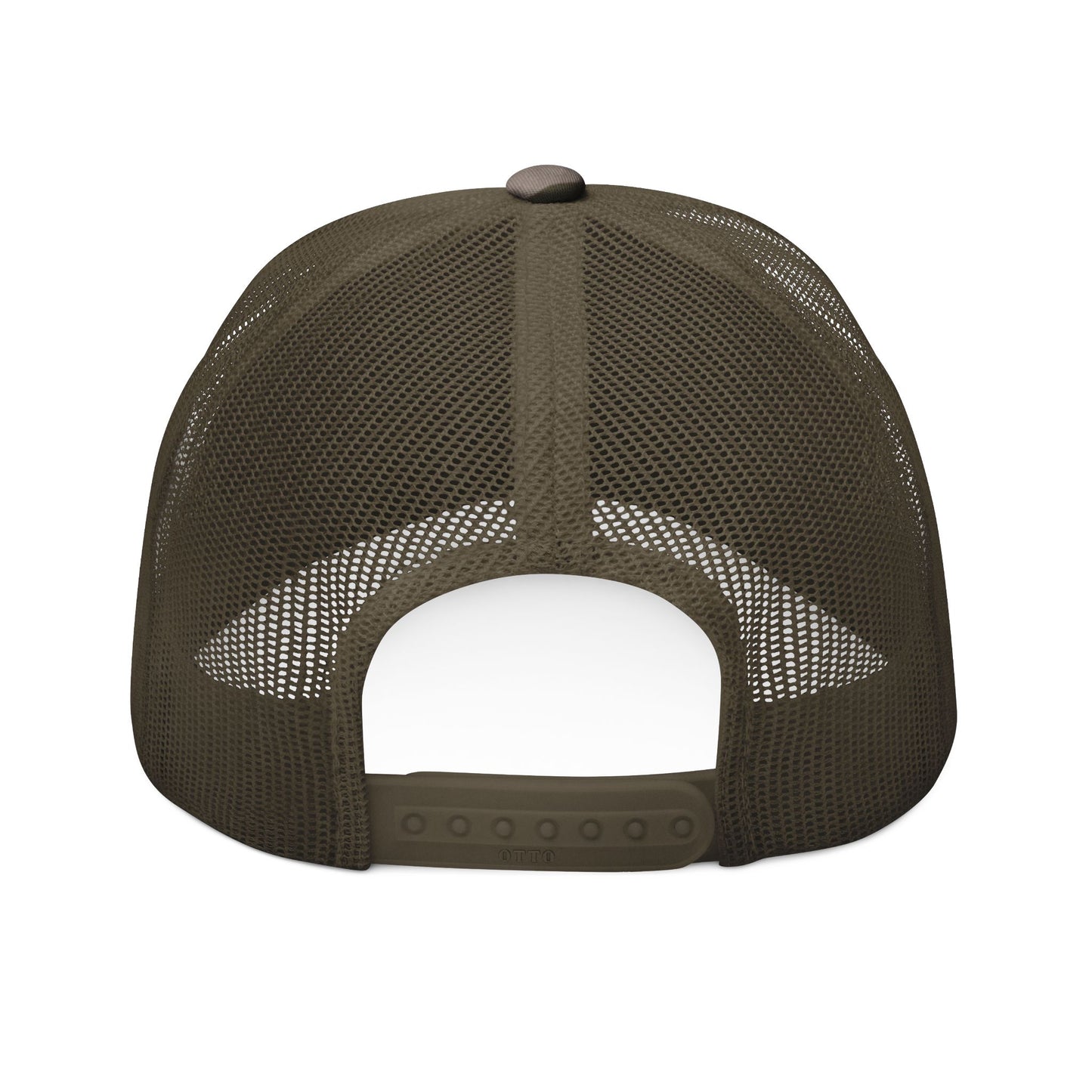 Heavy-Duty Camouflage Trucker Hat Embroidered