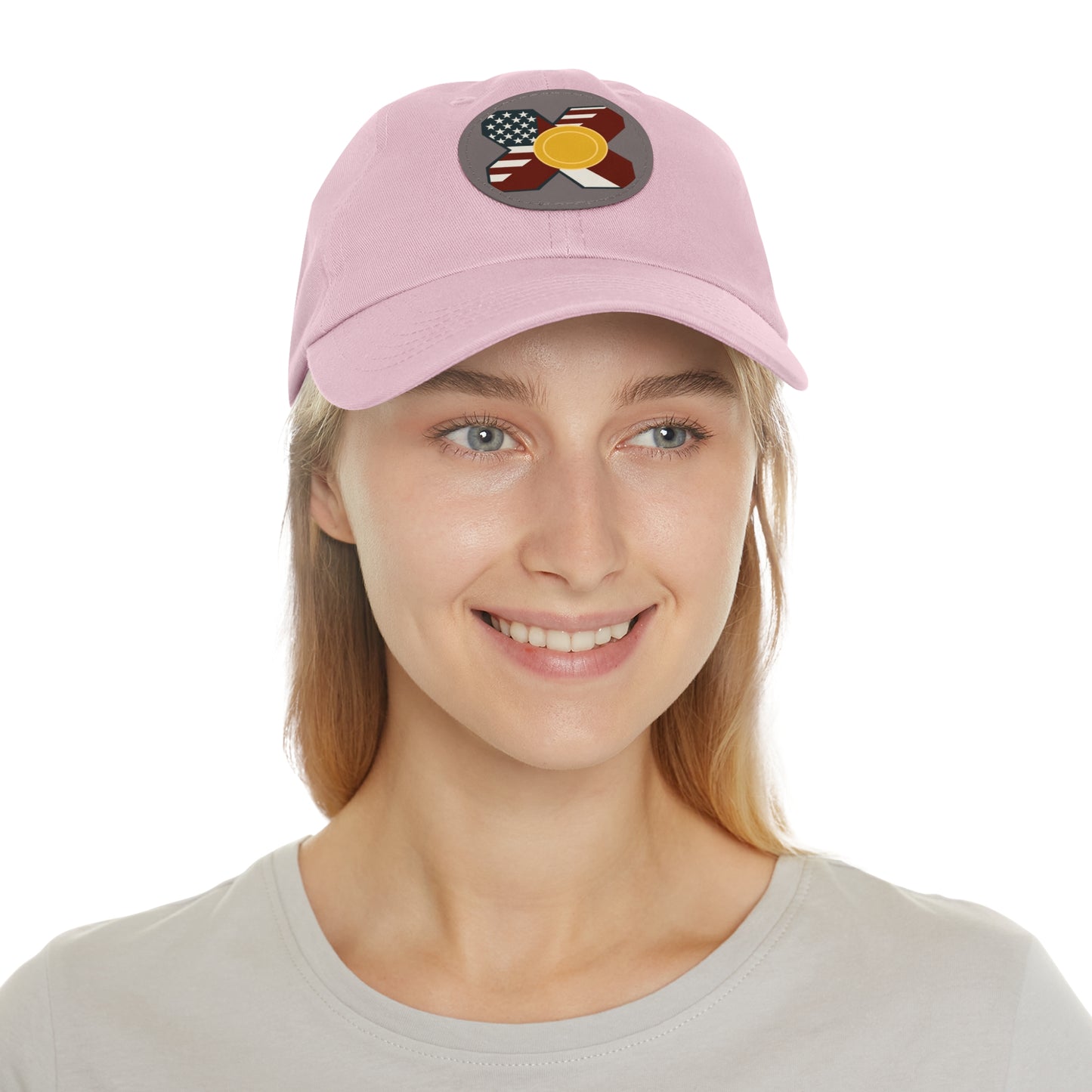 Leather Patch Strap Cap