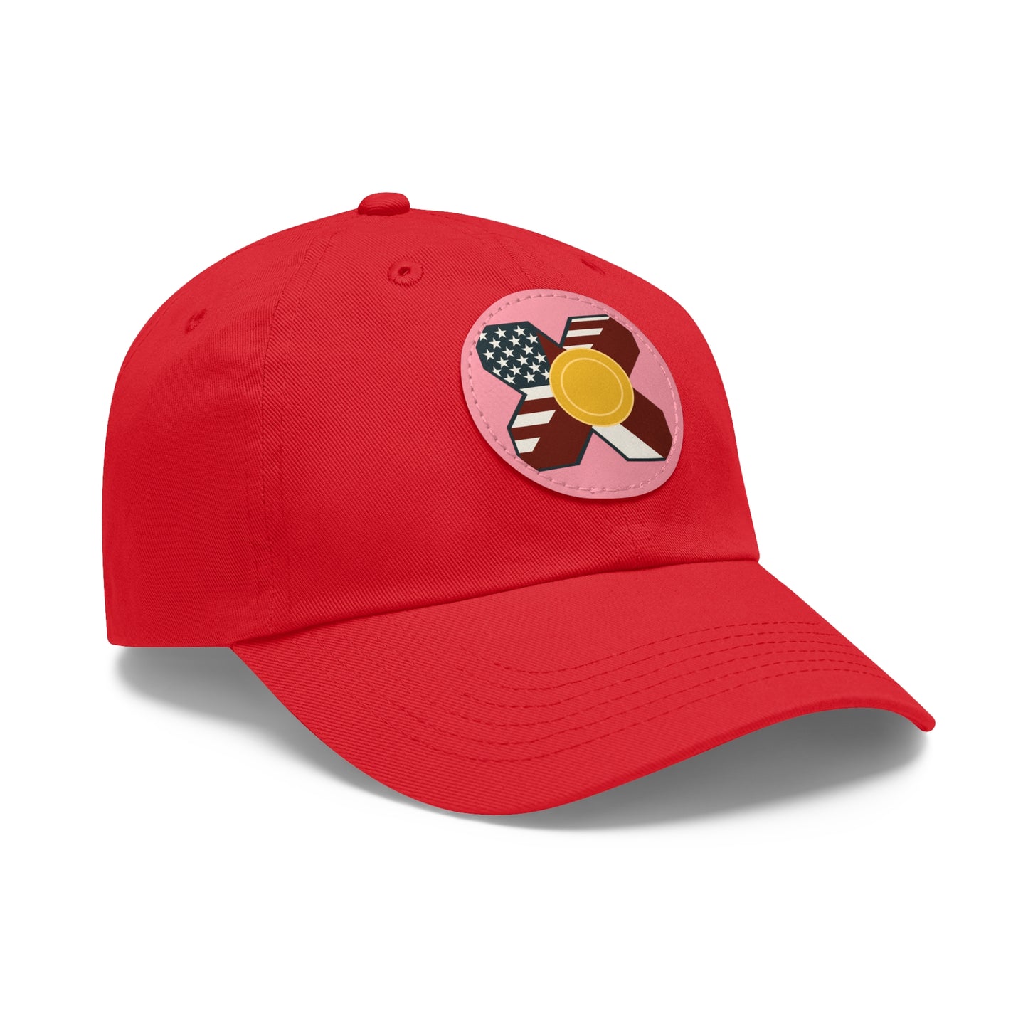 Leather Patch Strap Cap