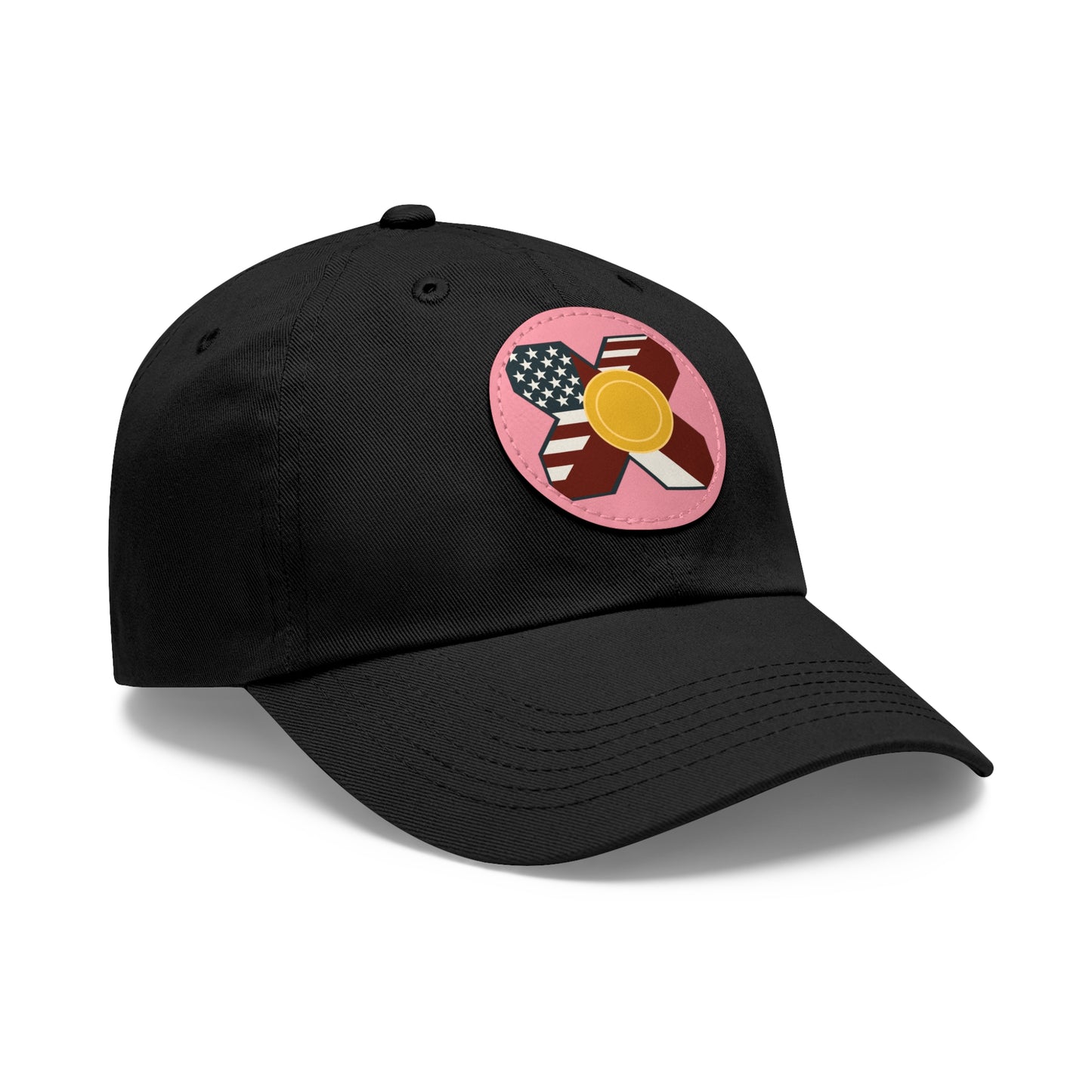 Leather Patch Strap Cap