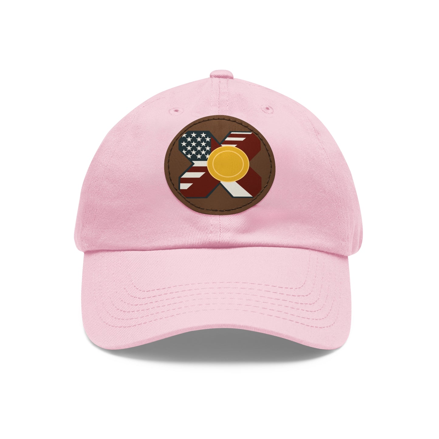 Leather Patch Strap Cap