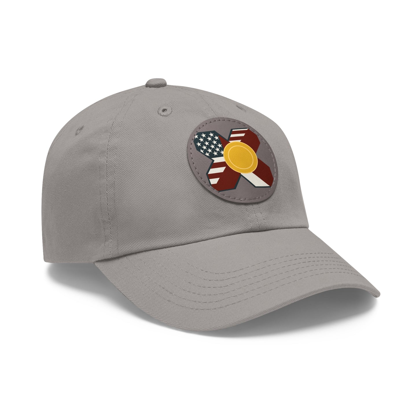 Leather Patch Strap Cap