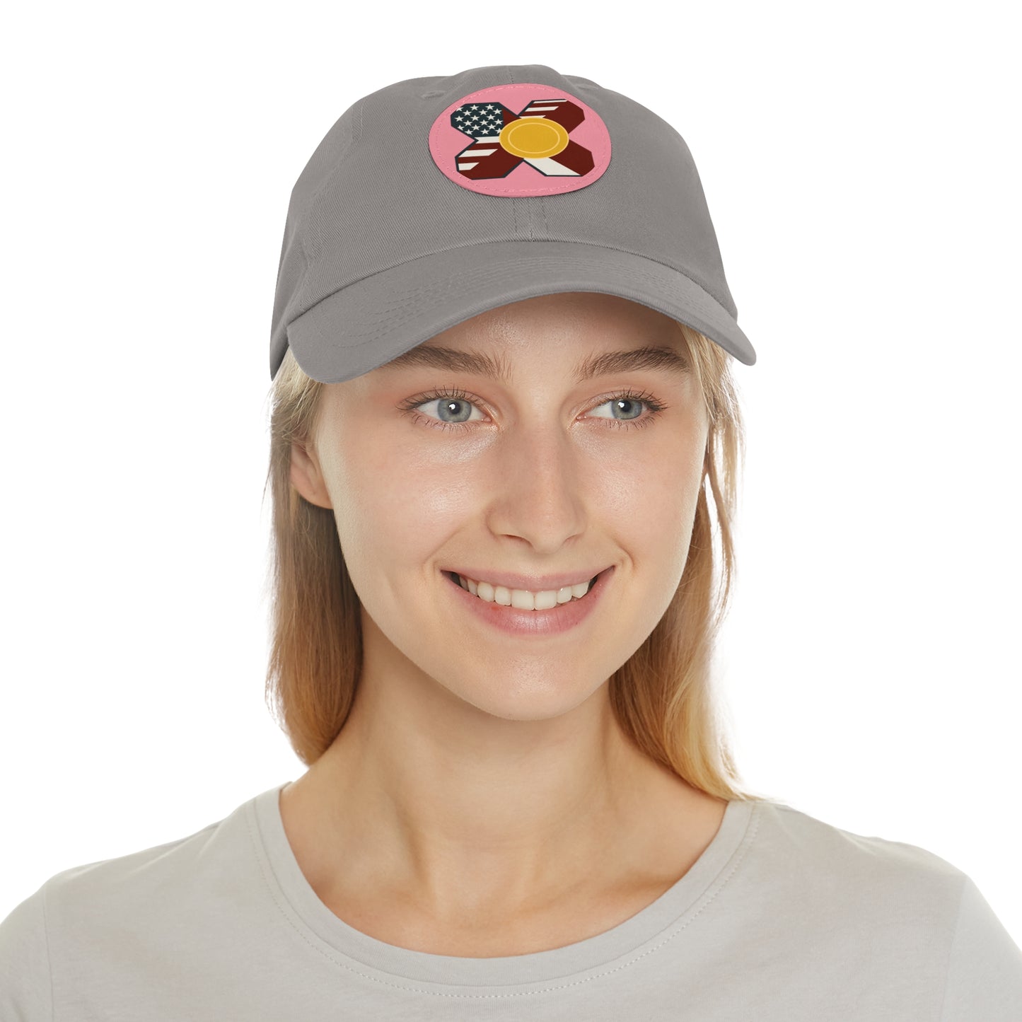 Leather Patch Strap Cap
