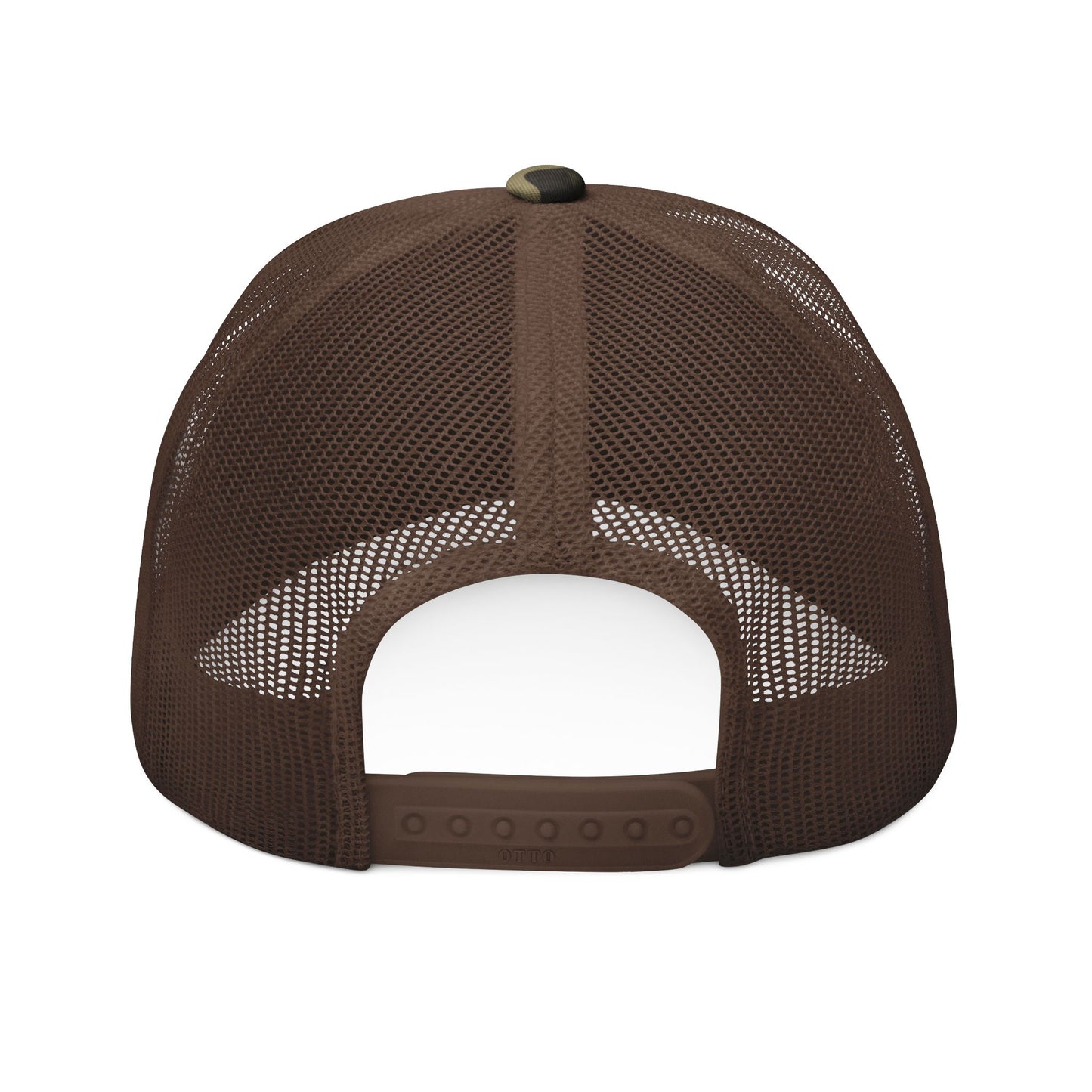 Heavy-Duty Camouflage Trucker Hat Embroidered