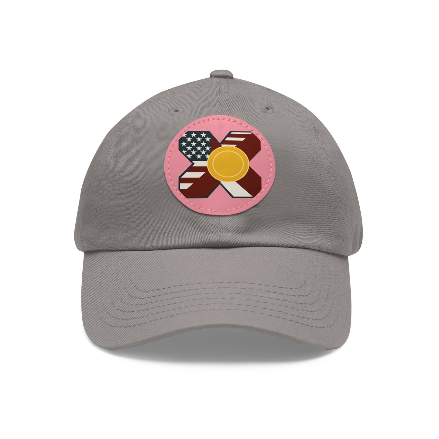 Leather Patch Strap Cap