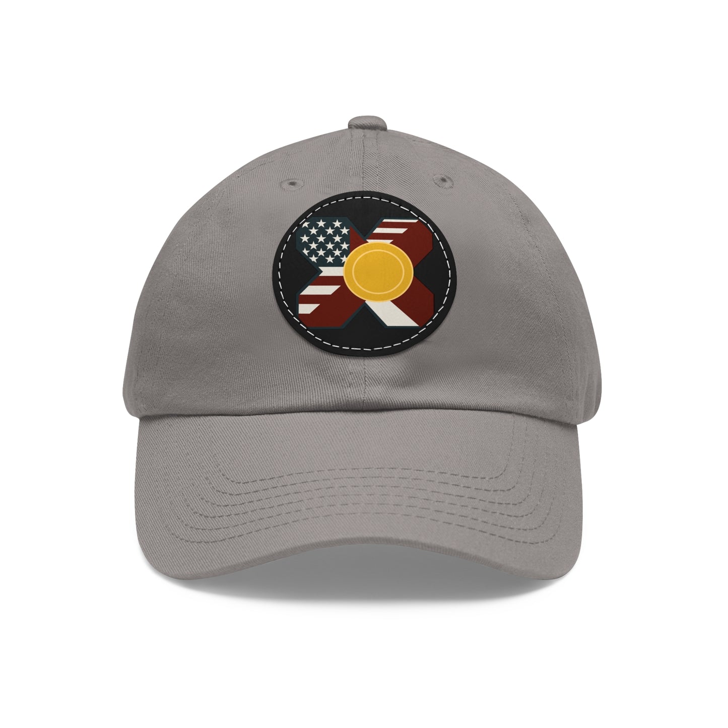 Leather Patch Strap Cap