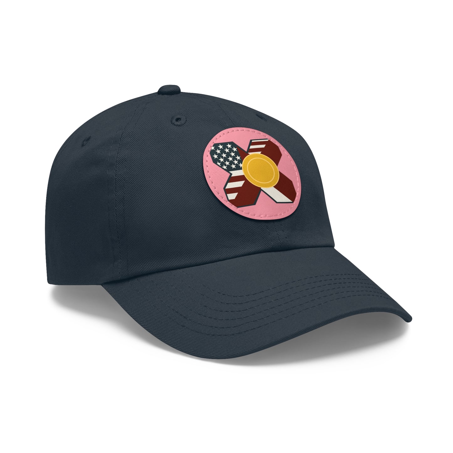 Leather Patch Strap Cap