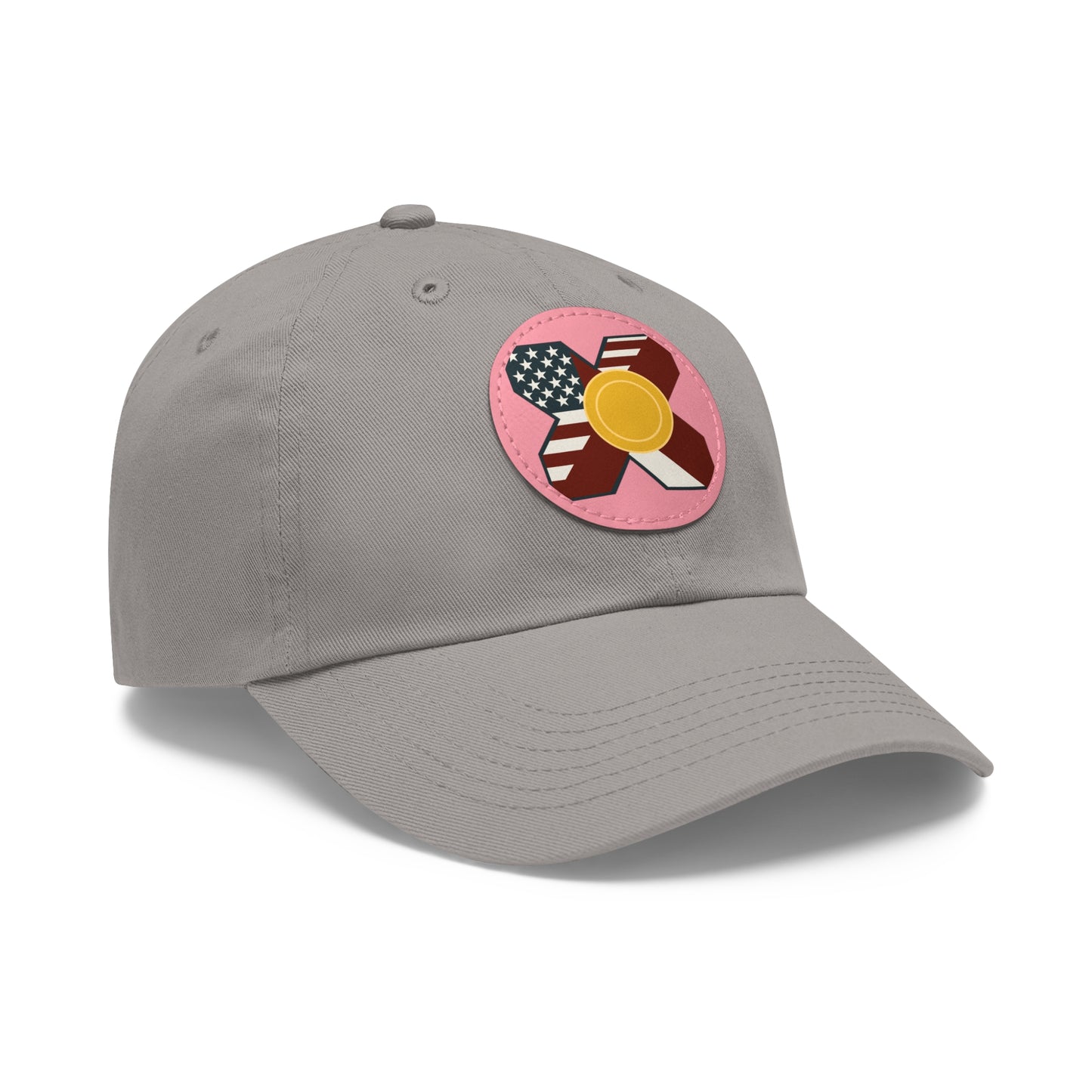 Leather Patch Strap Cap