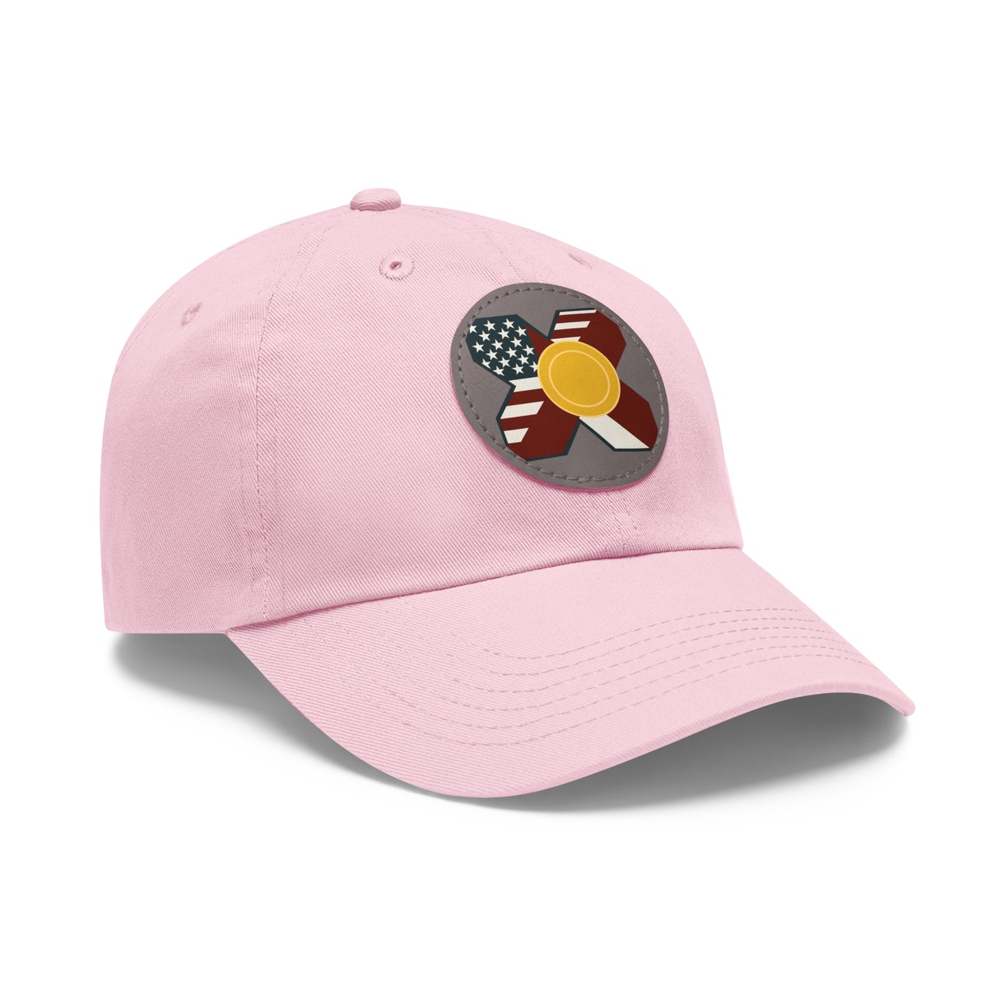 Leather Patch Strap Cap