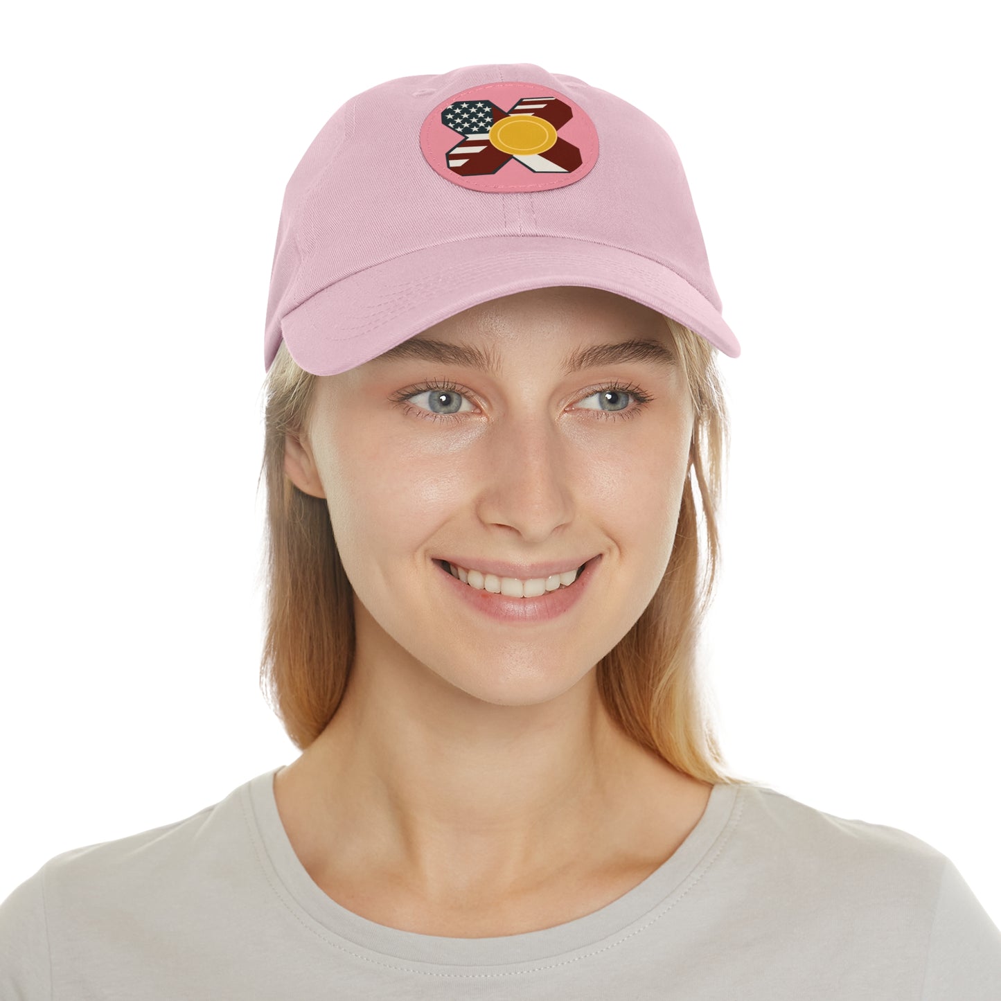 Leather Patch Strap Cap