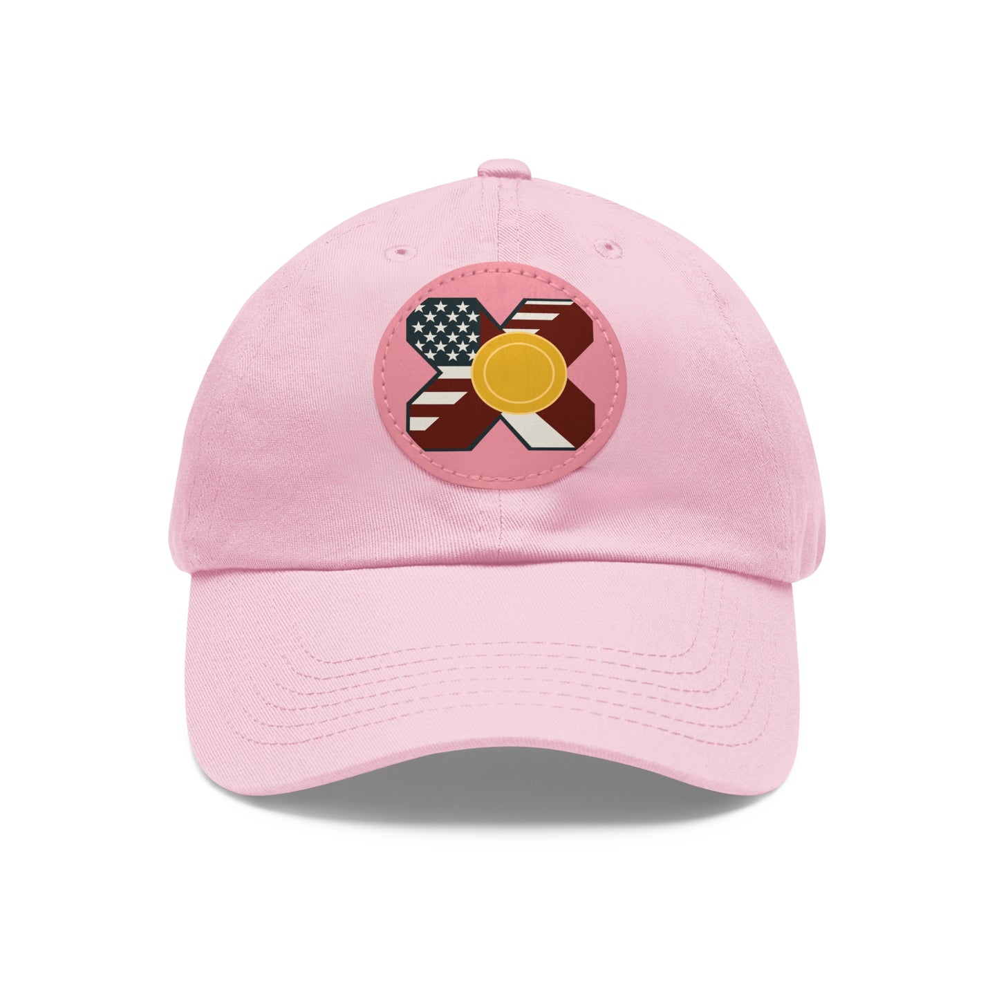 Leather Patch Strap Cap