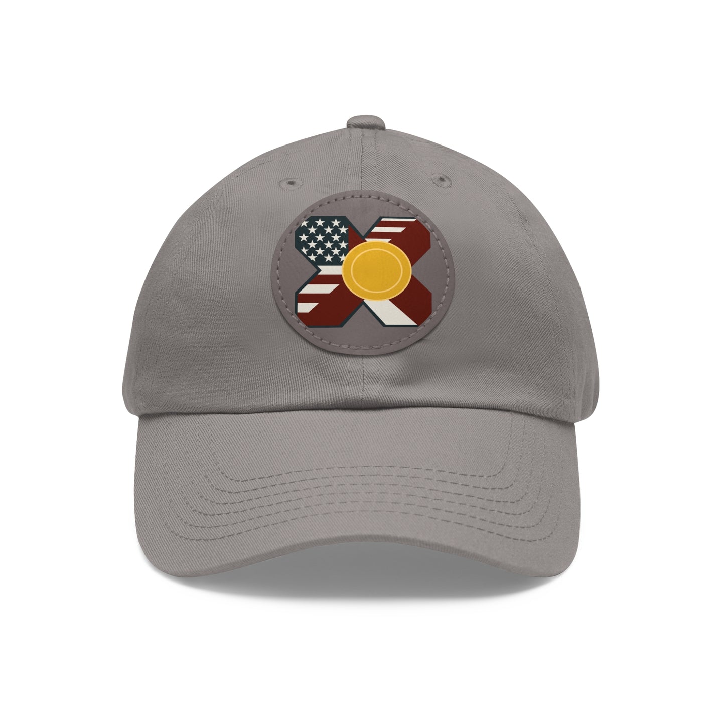 Leather Patch Strap Cap