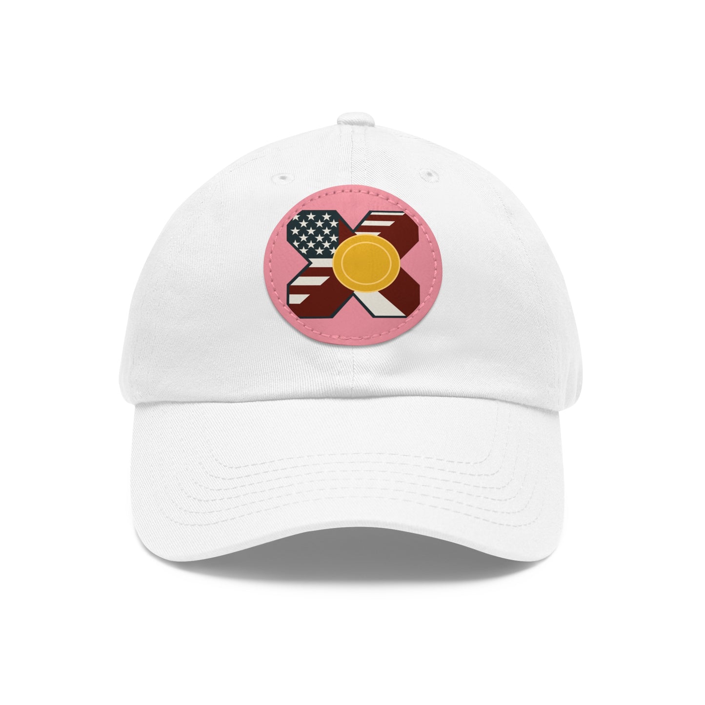 Leather Patch Strap Cap