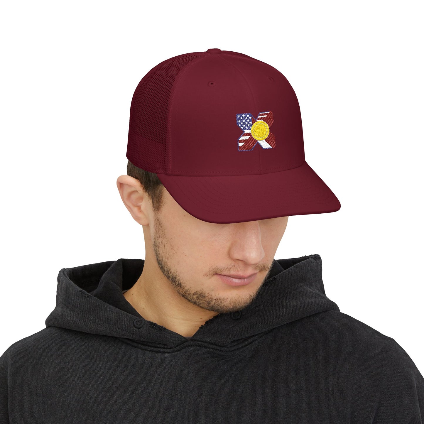 FLAmericans Embroidered Trucker