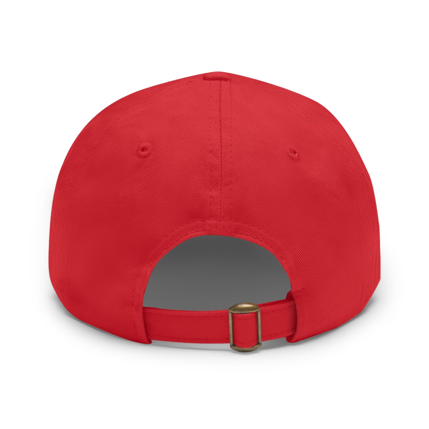 Leather Patch Strap Cap