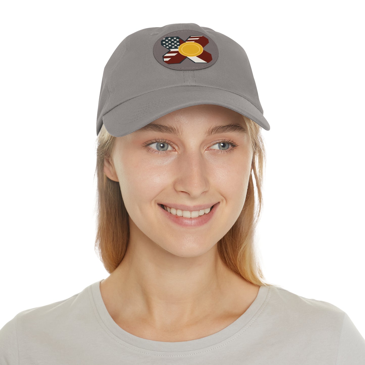 Leather Patch Strap Cap