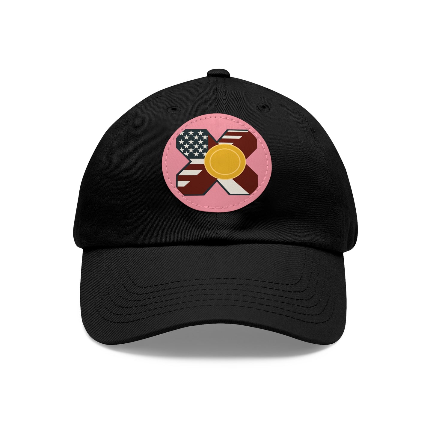 Leather Patch Strap Cap