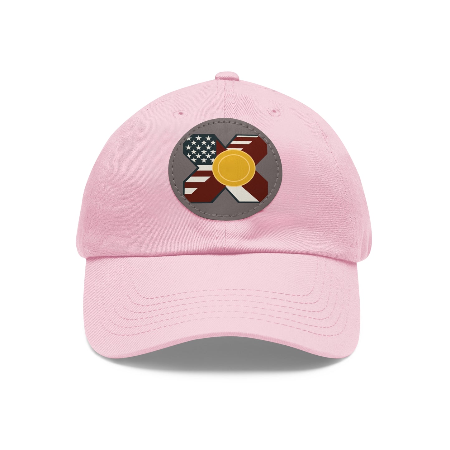 Leather Patch Strap Cap