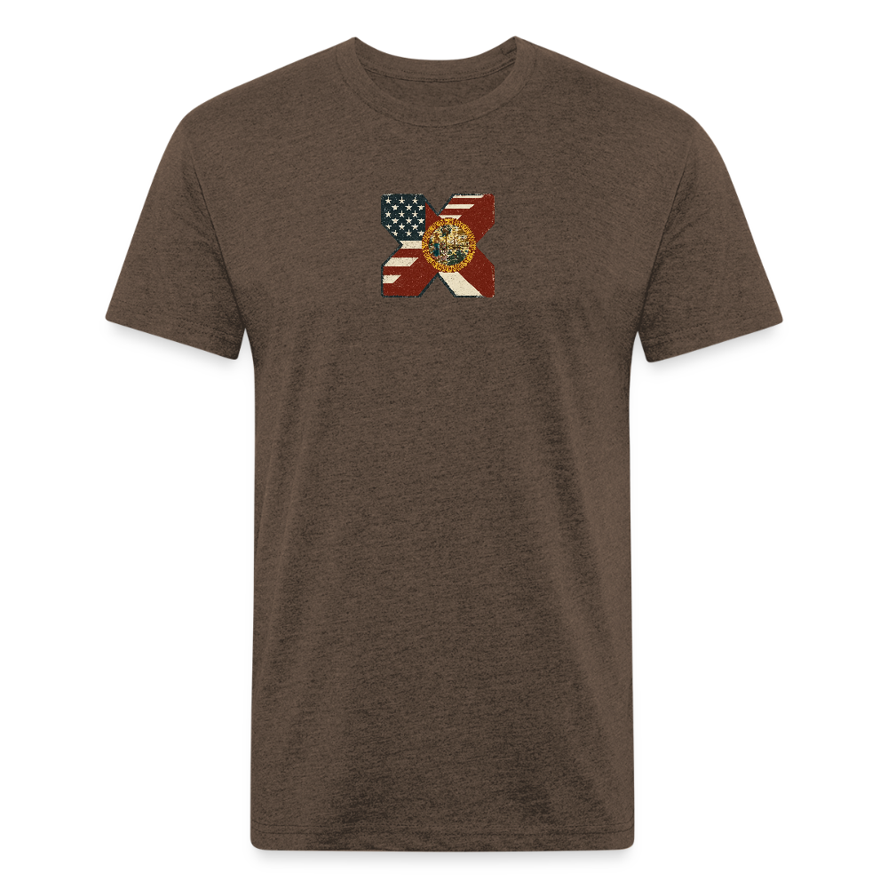 FLAmericans Premium Fitted - heather espresso