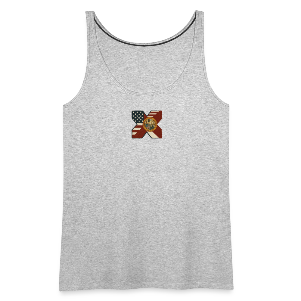 FLAmericans Women’s Premium Tank - heather gray