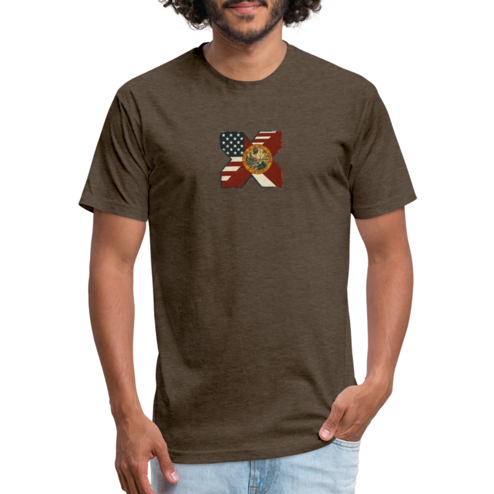 FLAmericans Premium Fitted - heather espresso