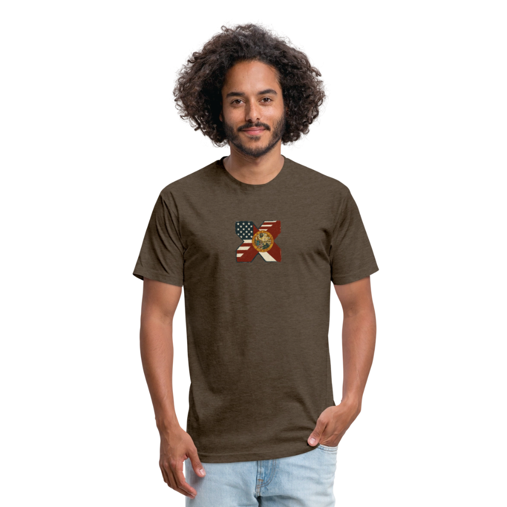 FLAmericans Premium Fitted - heather espresso