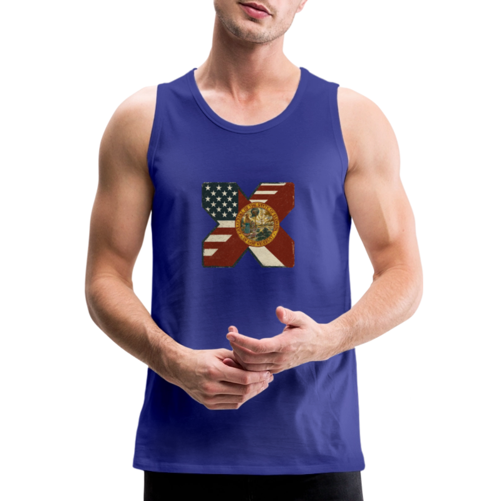 FLAmericans Men’s Premium Tank - royal blue