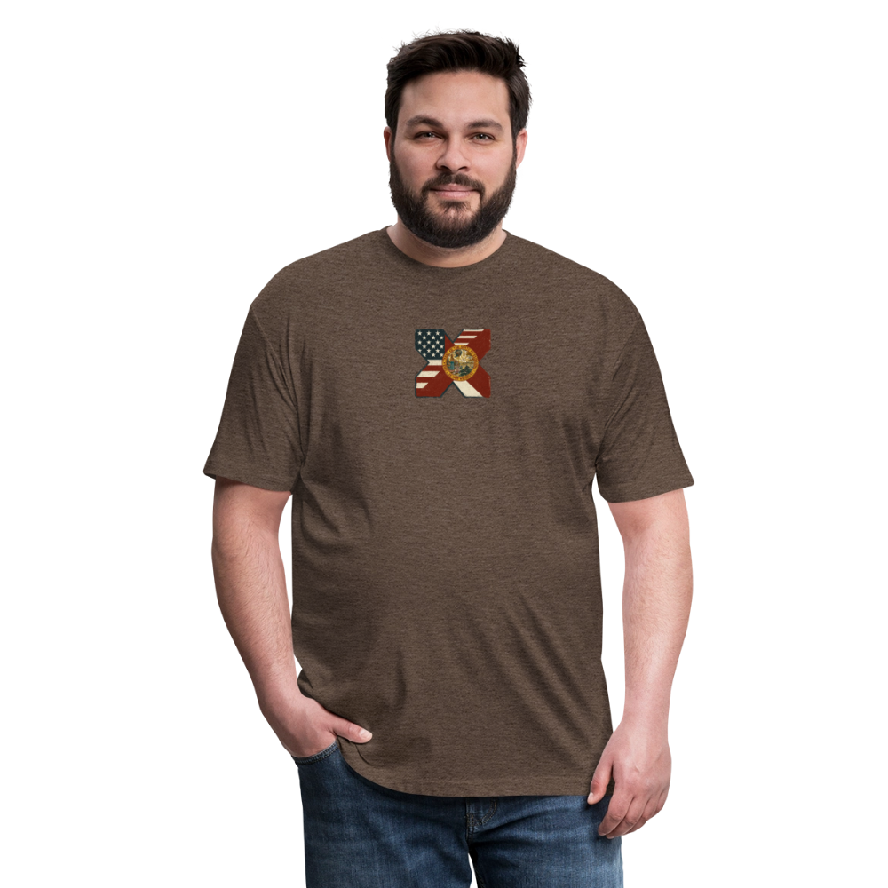 FLAmericans Premium Fitted - heather espresso