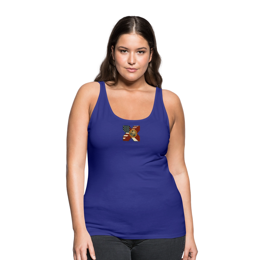 FLAmericans Women’s Premium Tank - royal blue
