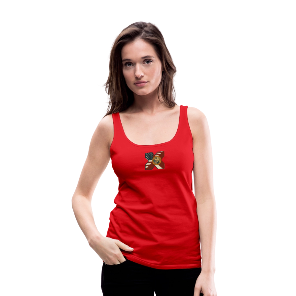 FLAmericans Women’s Premium Tank - red