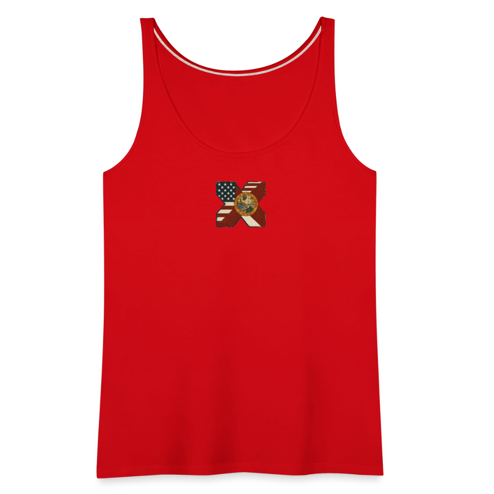 FLAmericans Women’s Premium Tank - red