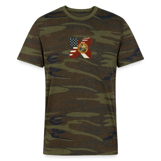 FLAmericans Camo T-Shirt - green camo