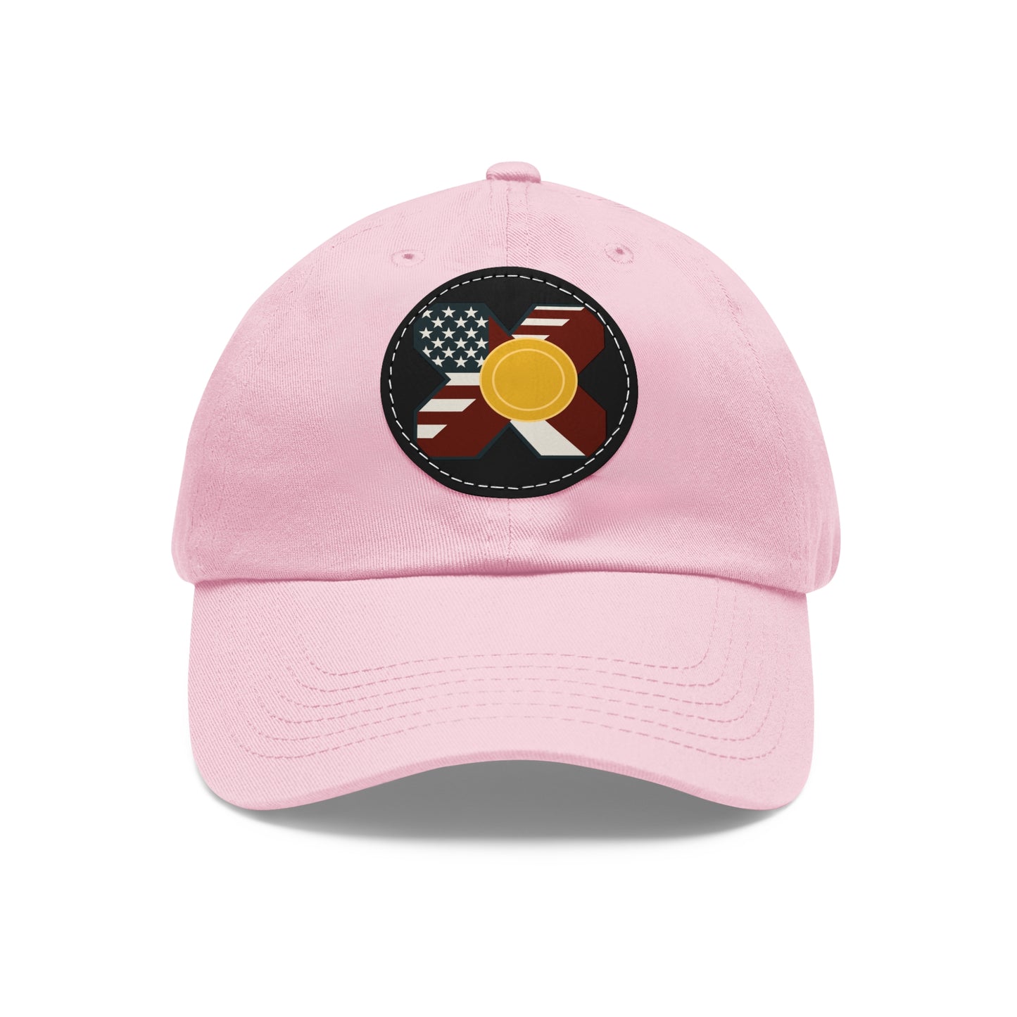 Leather Patch Strap Cap